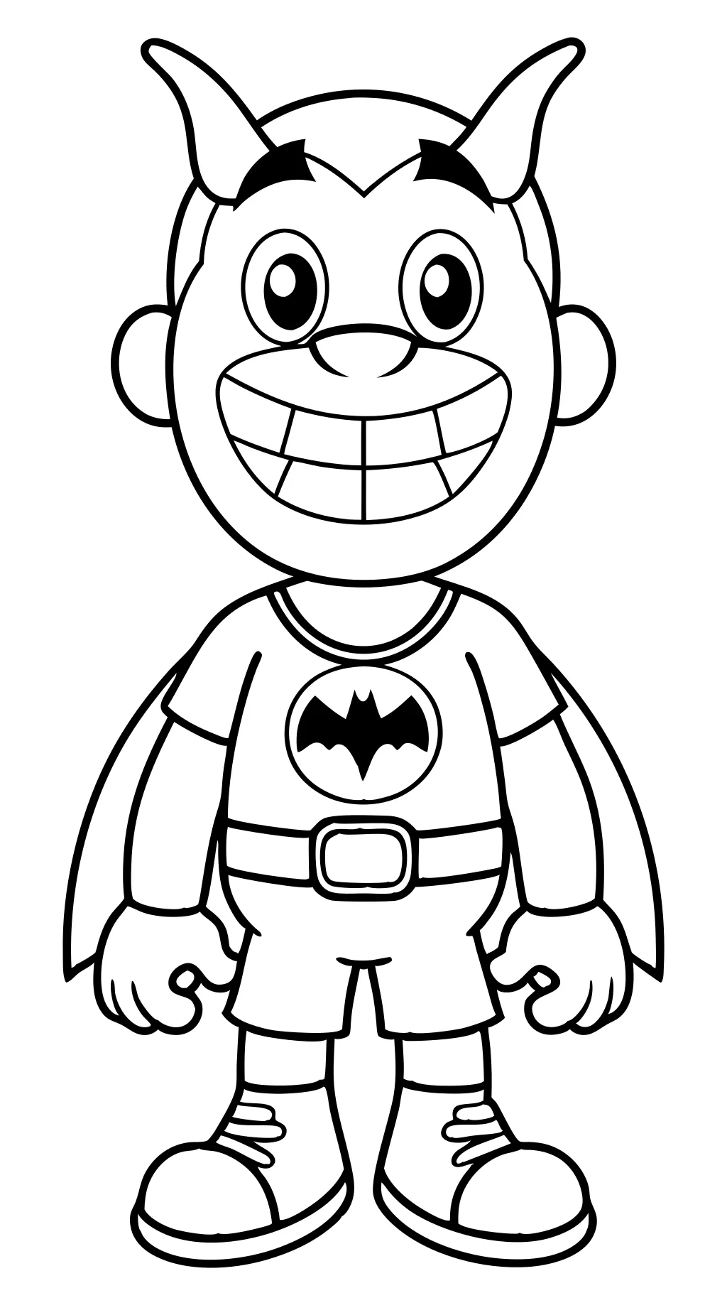 cartoon characters coloring pages